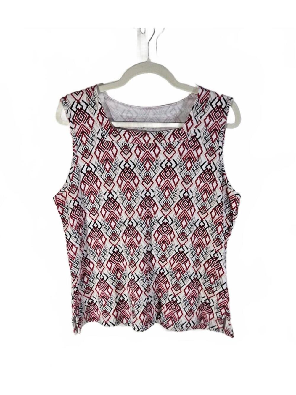 Kim Rogers Sleeveless Top Petite Size XL